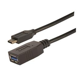 USB 3.0线缆，Type-C公头/A型母头，2米的图片