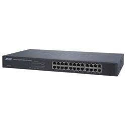 Planet 24端口10/100/1000 RJ45以太网交换机的图片