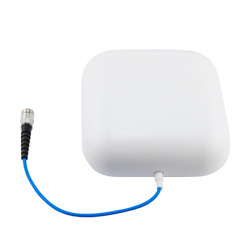 698~960MHz/1710~2700MHz/3400~4200MHz/低PIM级DAS垂直极化平板天线，挂壁式安装，增益：5-8.5 dBi，2个N型母头连接器的图片