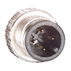 M12 4 针 D 编码公头 / RJ45 公头线缆组件, 0.5m的图片