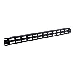 1.75" Blank Rack Panel Accepts 24  Duplex SC or Quad LC Couplers的图片