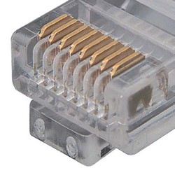 超5类屏蔽高柔性以太网线缆，RJ45/RJ45，2英尺（0.6米）的图片