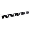 1.75" Blank Rack Panel Accepts 24  Duplex SC or Quad LC Couplers的图片